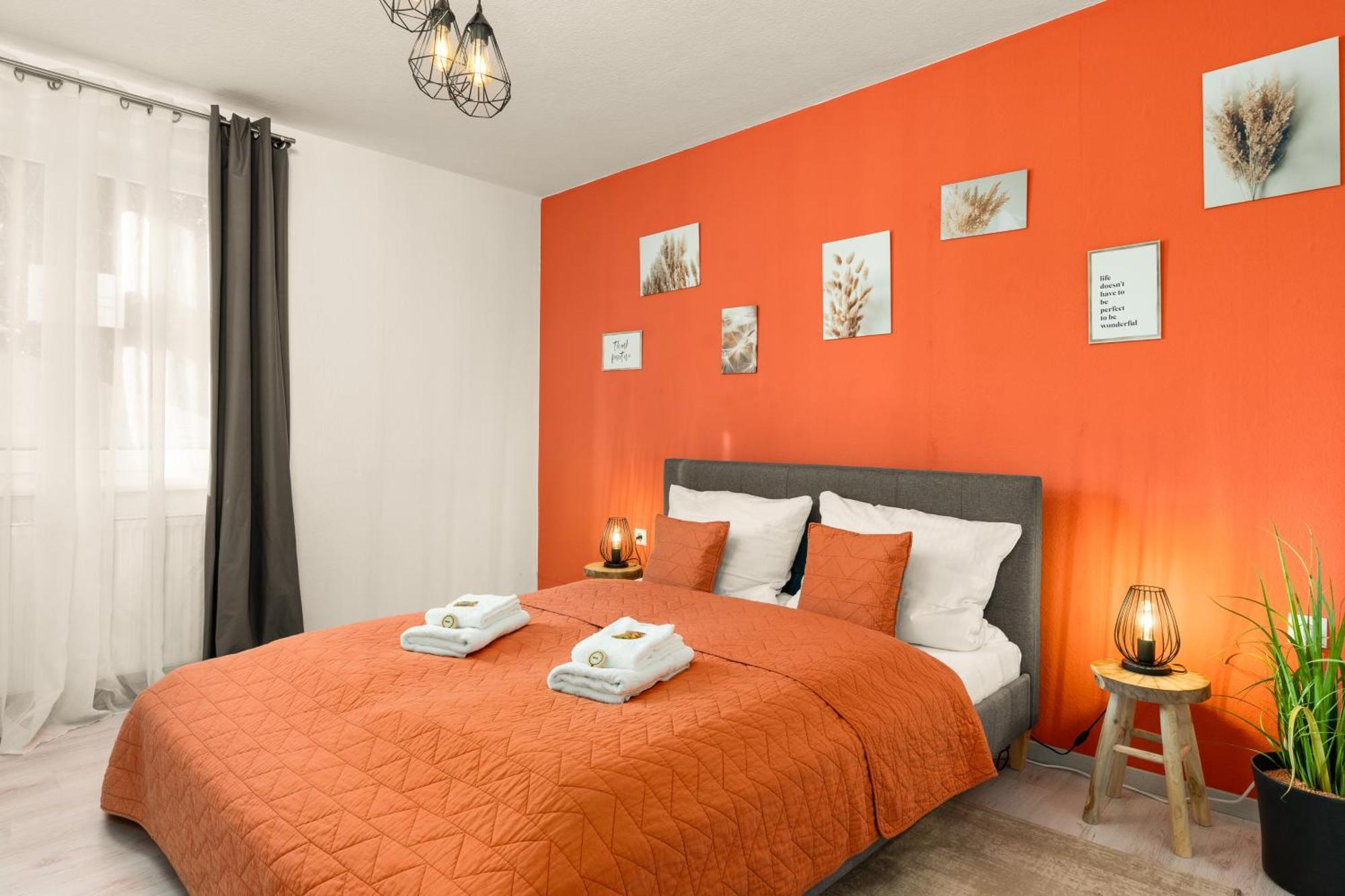 Immo-Vision - Natur Design Apartments, Parkplatz, Kueche Calberlah エクステリア 写真