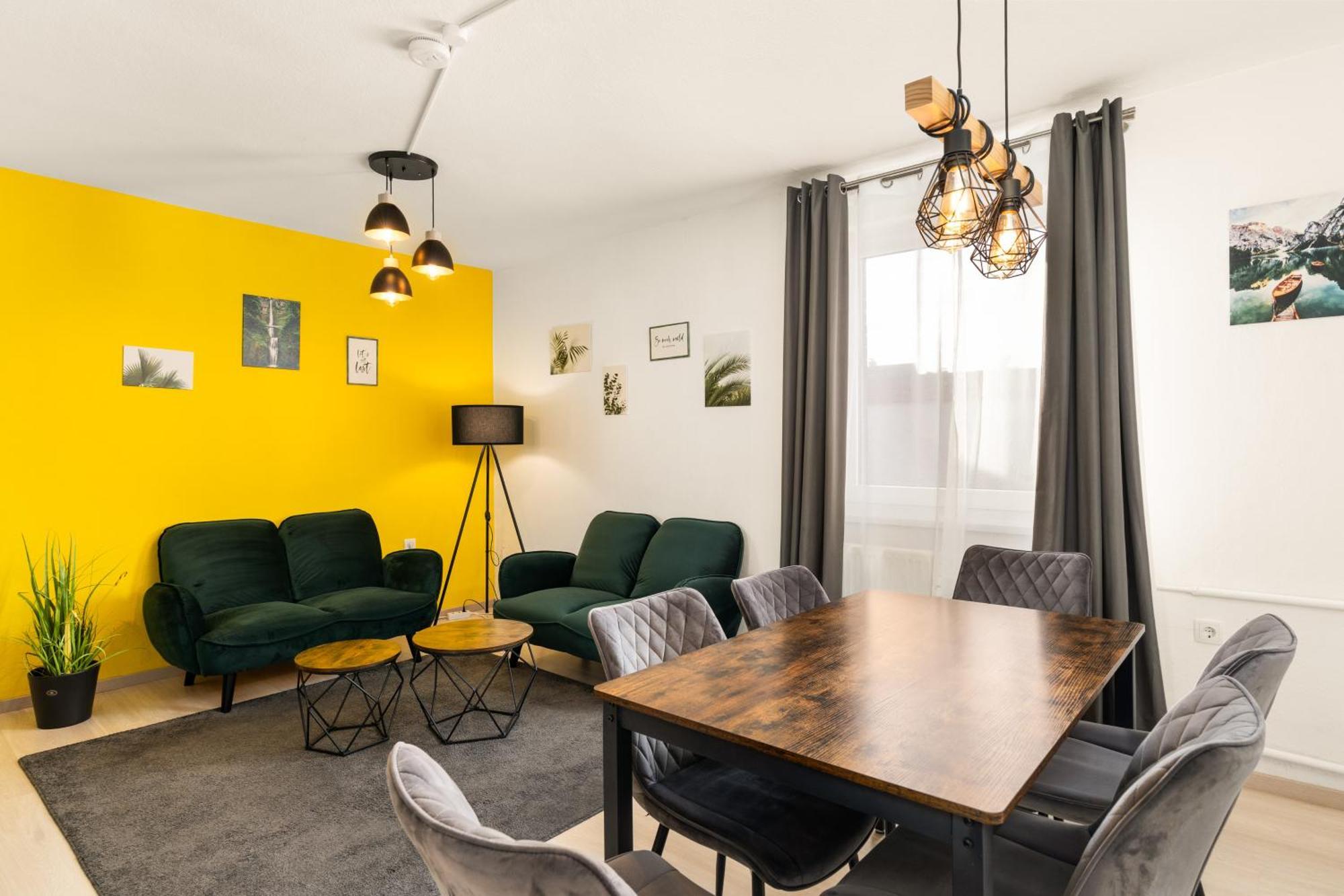 Immo-Vision - Natur Design Apartments, Parkplatz, Kueche Calberlah エクステリア 写真
