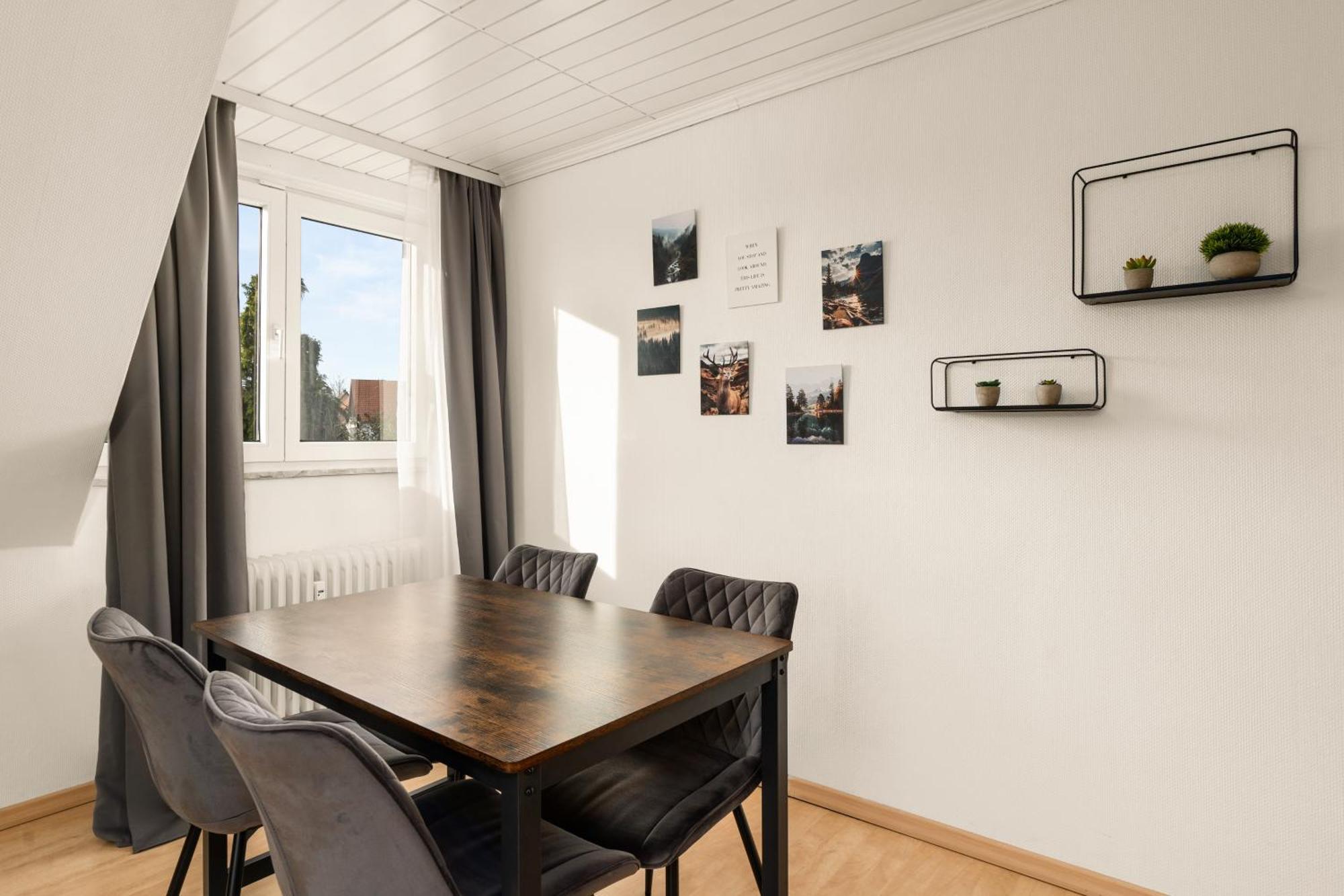 Immo-Vision - Natur Design Apartments, Parkplatz, Kueche Calberlah エクステリア 写真