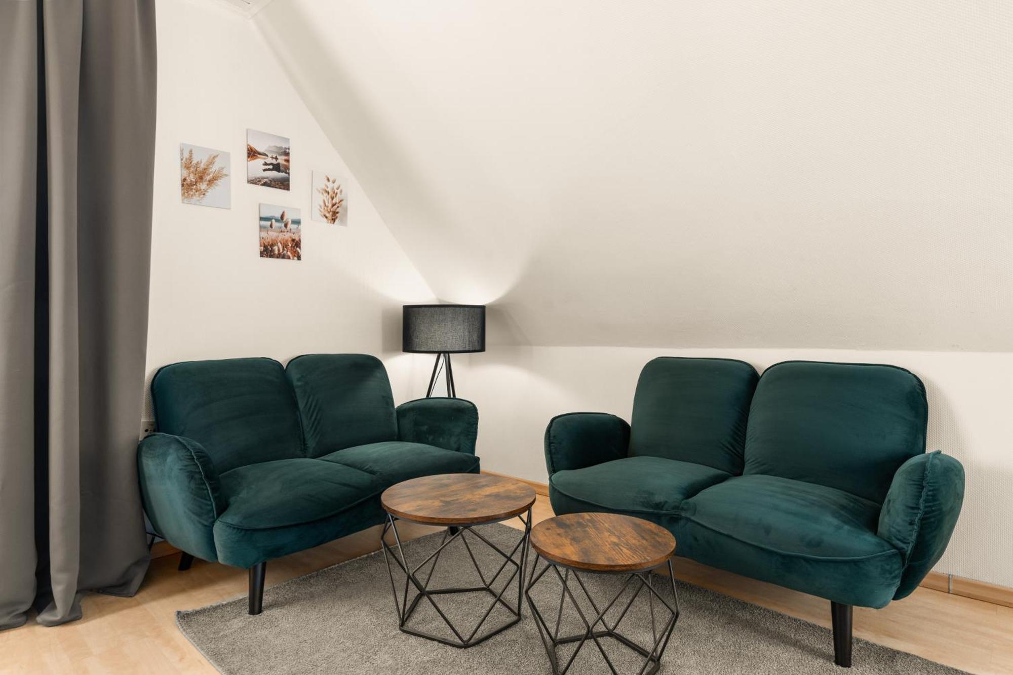 Immo-Vision - Natur Design Apartments, Parkplatz, Kueche Calberlah エクステリア 写真