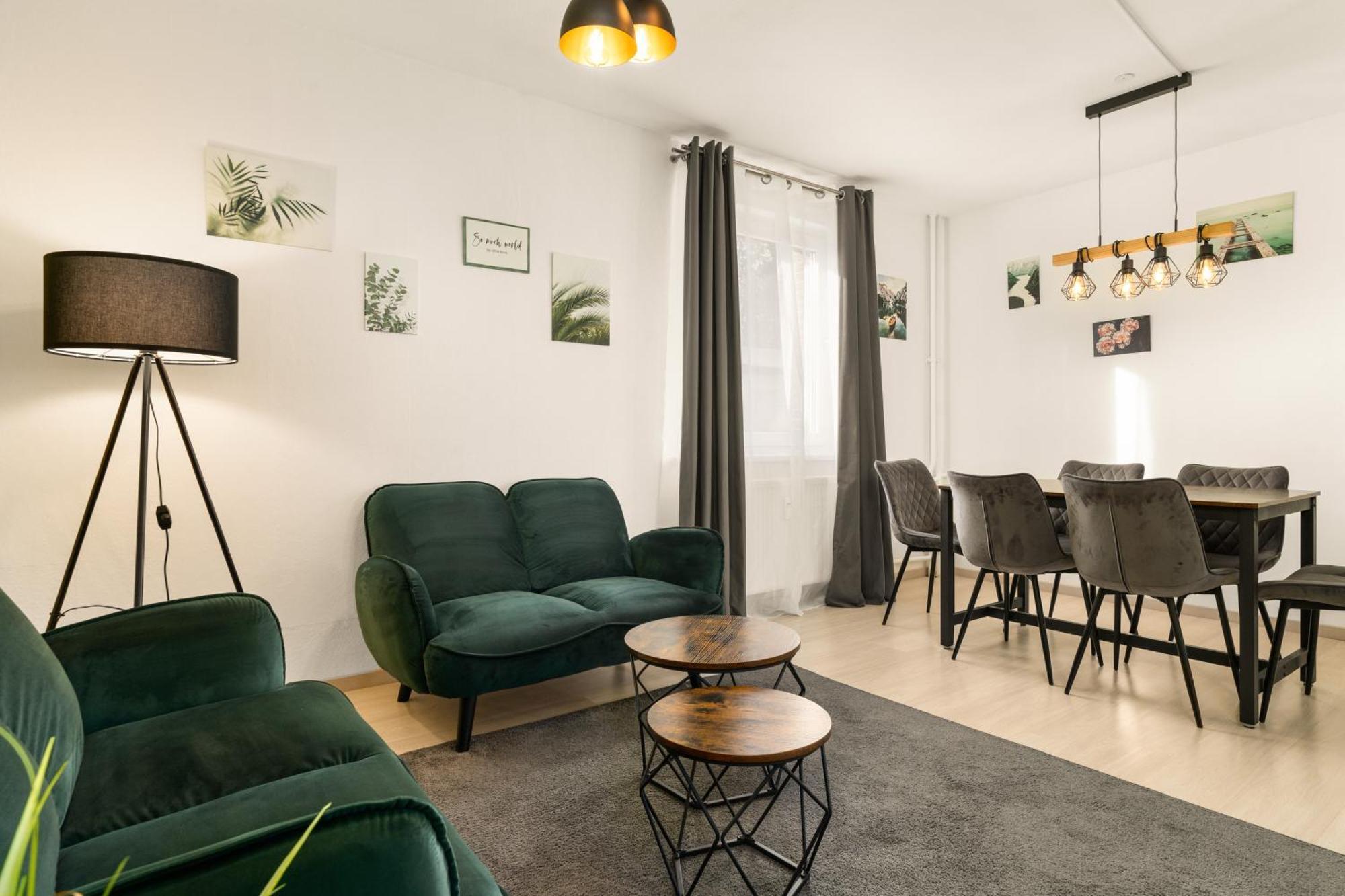 Immo-Vision - Natur Design Apartments, Parkplatz, Kueche Calberlah エクステリア 写真