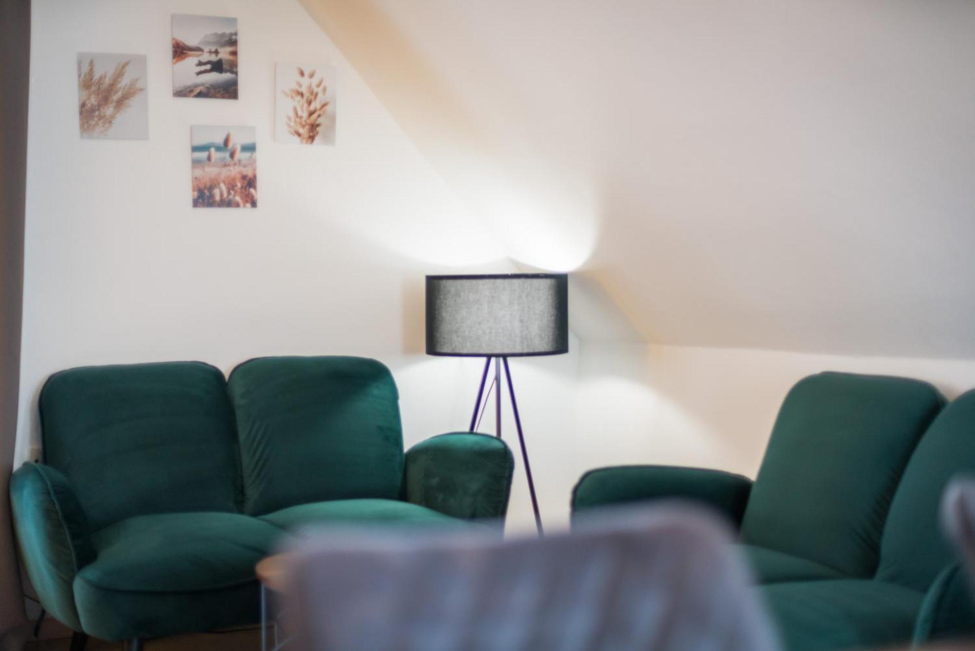 Immo-Vision - Natur Design Apartments, Parkplatz, Kueche Calberlah エクステリア 写真