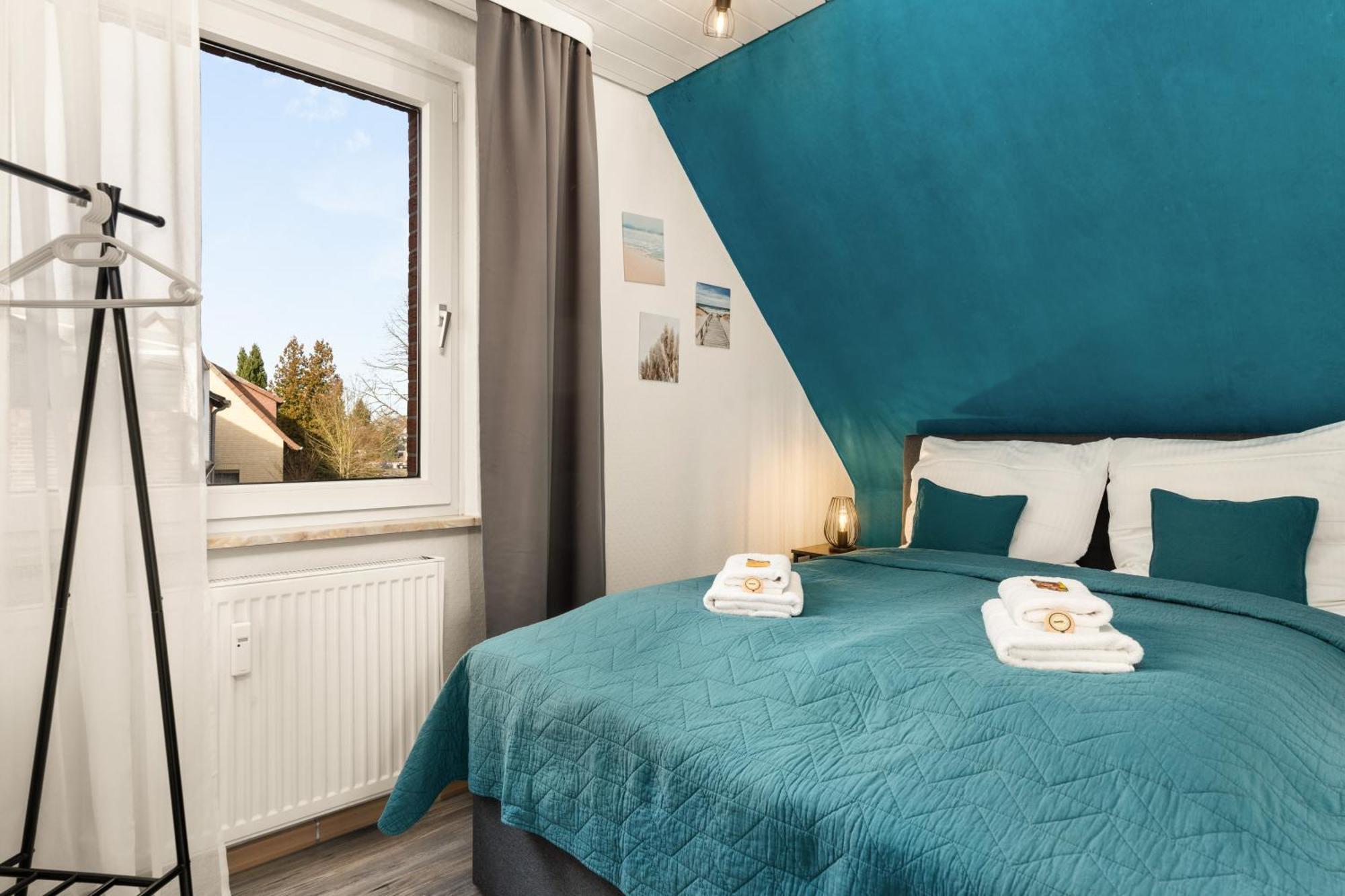 Immo-Vision - Natur Design Apartments, Parkplatz, Kueche Calberlah エクステリア 写真